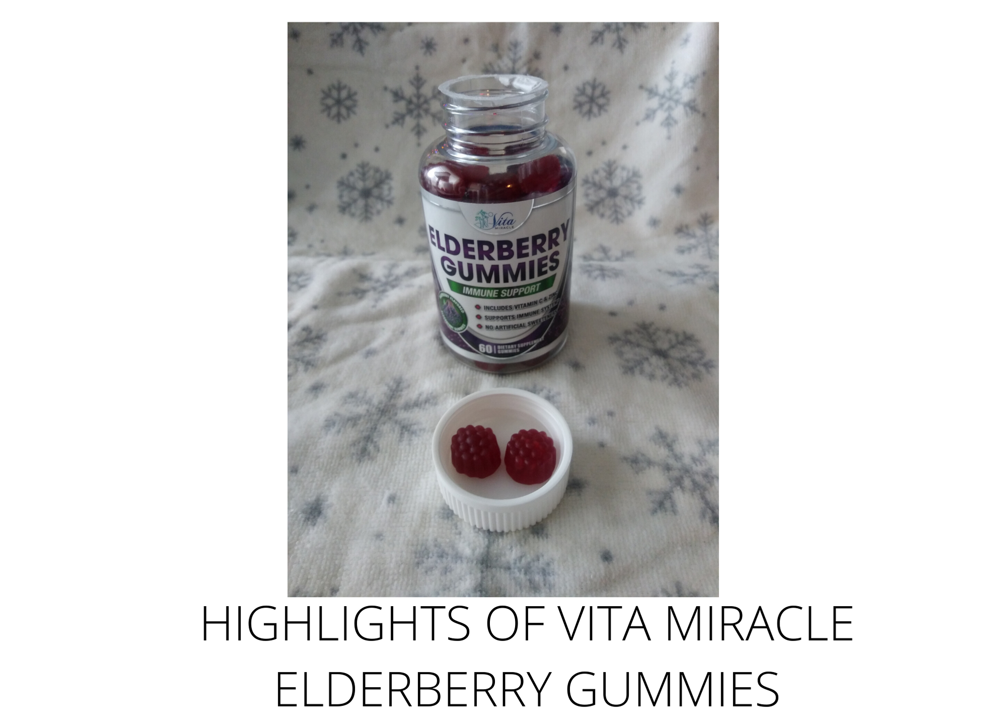 Vita Miracle Elderberry Gummies